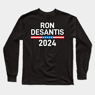 Desantis 2024 For President Make America Florida Long Sleeve T-Shirt